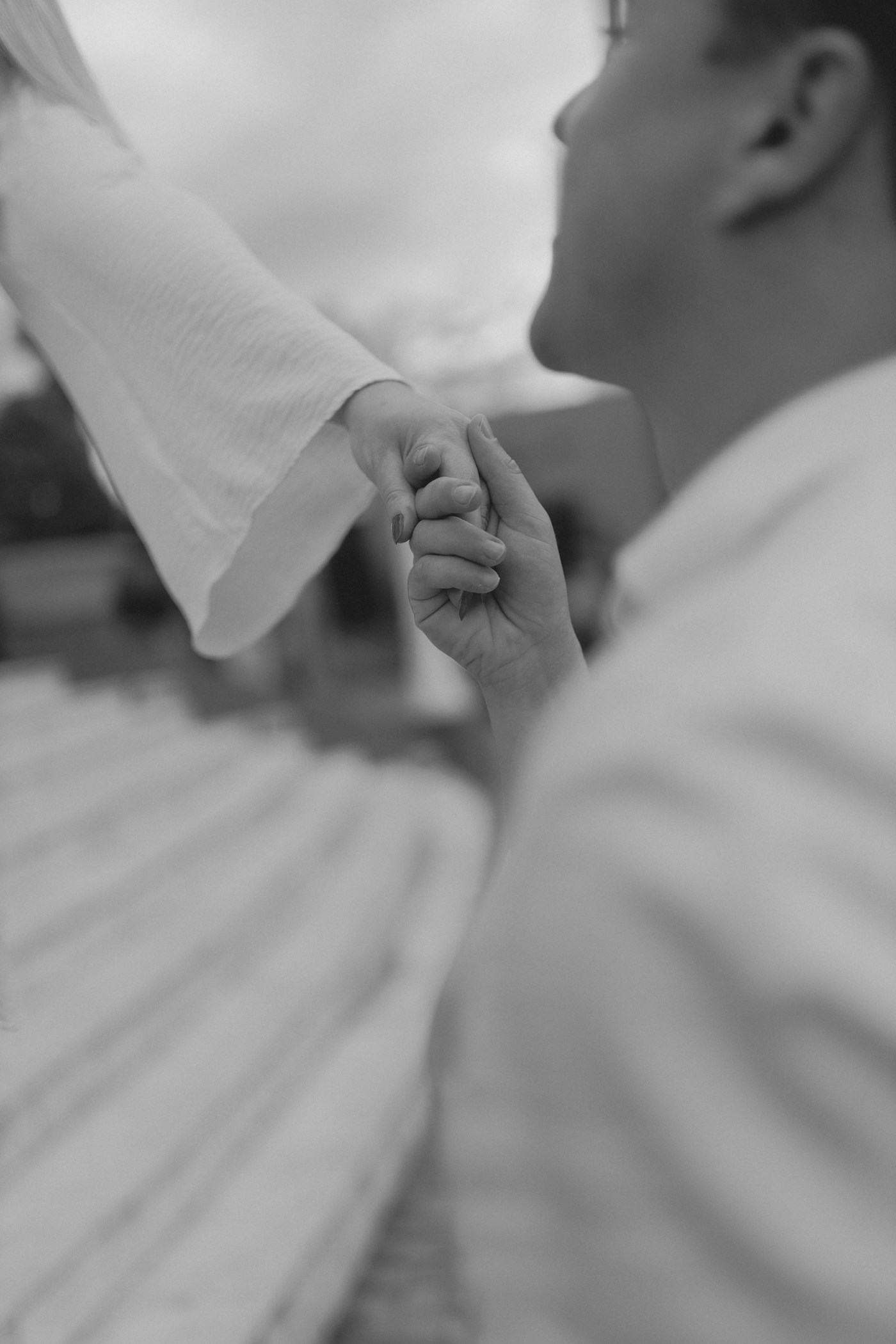 demande en mariage dans la foret